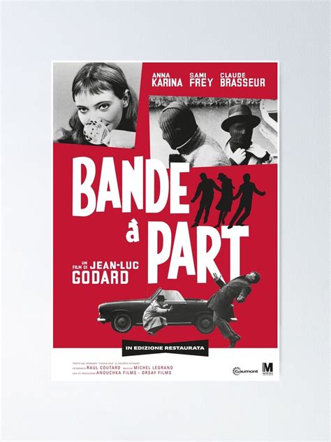 "Band of Outsiders (Jean-Luc Godard)" Poster by hekatonkheiros | Redbubble