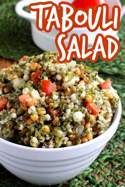 Tabouli Salad Recipe; Tabbouleh - Vegan in the Freezer