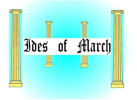 Free Posters and Signs: Ides of March