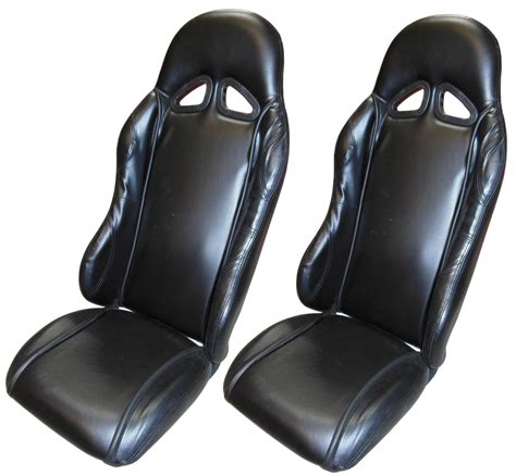 Padded Bucket Seat Set (2) for Go Kart | 400549 | BMI Karts And Parts