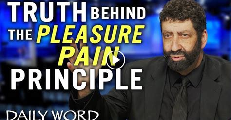 Jonathan Cahn Sermon: The Surprising Truth Behind the Pleasure/Pain Principle