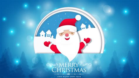 Animated Happy Santa Claus Screensaver