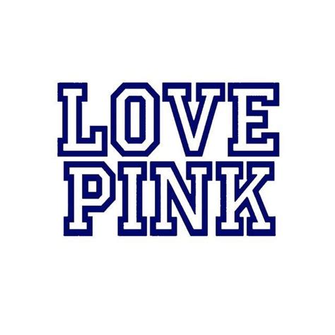 Love Pink Logo - LogoDix