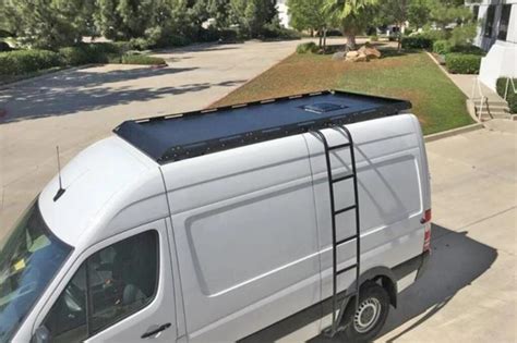 Sprinter Modular Roof Rack – Sprinter Upgrades Mercedes Sprinter, Sprinter Van, Ladder Racks For ...