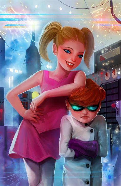 Dee Dee and Dexter by RossoWinch on DeviantArt