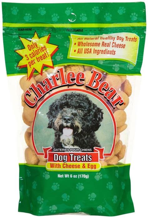 Charlee Bear Dog Treats with Cheese & Egg Reviews 2021