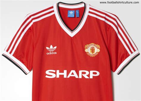 Manchester United FC 1984 Adidas Originals Home Jersey - Football Shirt ...