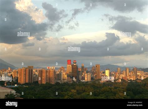 The skyline of Caracas Venezuela Stock Photo - Alamy