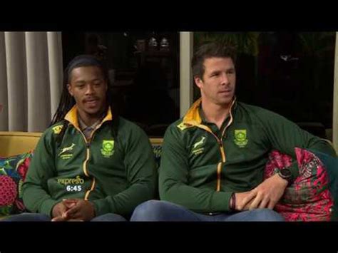 World Champion Blitzbokke Rugby players, Ruhan Nel & Branco du Preez - YouTube