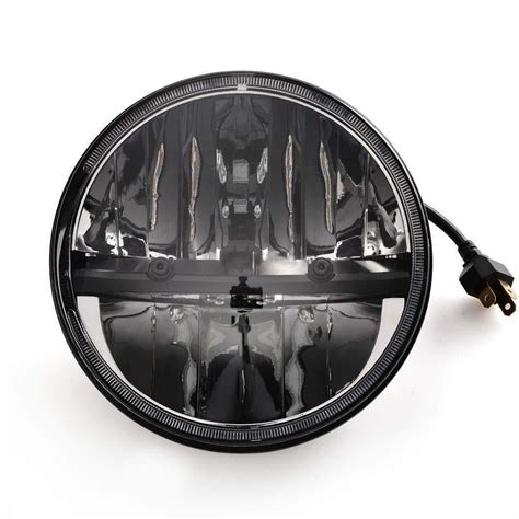 Eagle Lights Complex Reflector Series 7" Round LED Headlight with LED ...