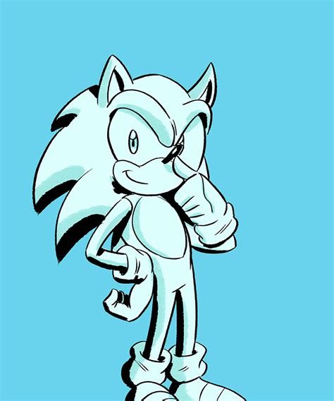 Sanic by Chauvels on DeviantArt