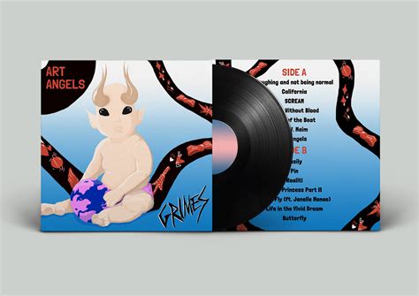 Grimes Album and Song Covers on Behance