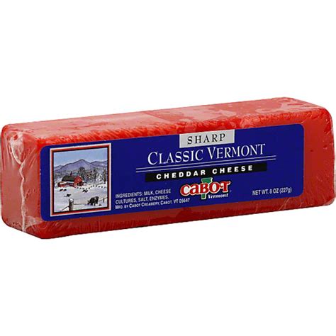 Cabot Cheddar Cheese Classic Vermont | Cheese | Reasor's