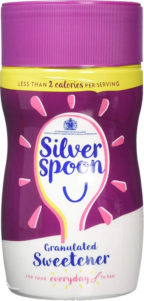 Silver Spoon Granulated Sweetener Jar 75g : Amazon.co.uk: Grocery