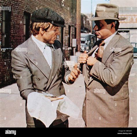 THE STING, from left: Robert Redford, James Sloyan, 1973 Stock Photo ...