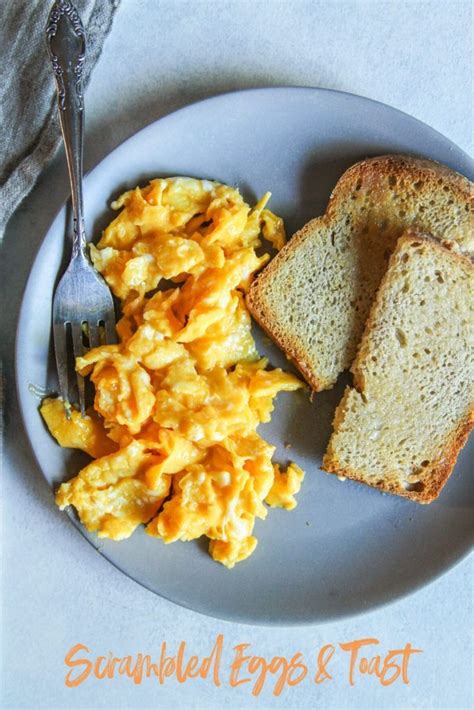 Scrambled Eggs and Toast Recipe - Sweetphi | Recipe | Toast recipes, Recipes, Easy cooking recipes