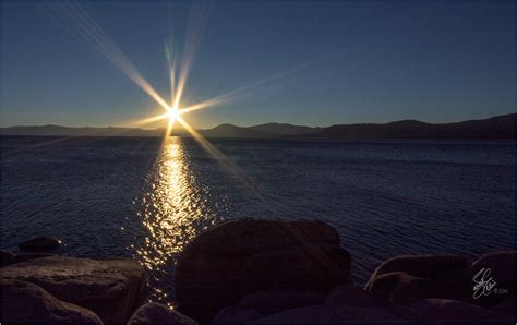 Sunset on Lake Tahoe on Behance