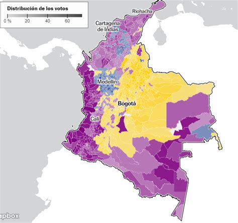 Colombia. Presidential Election 2022 - Electoral Geography 2.0