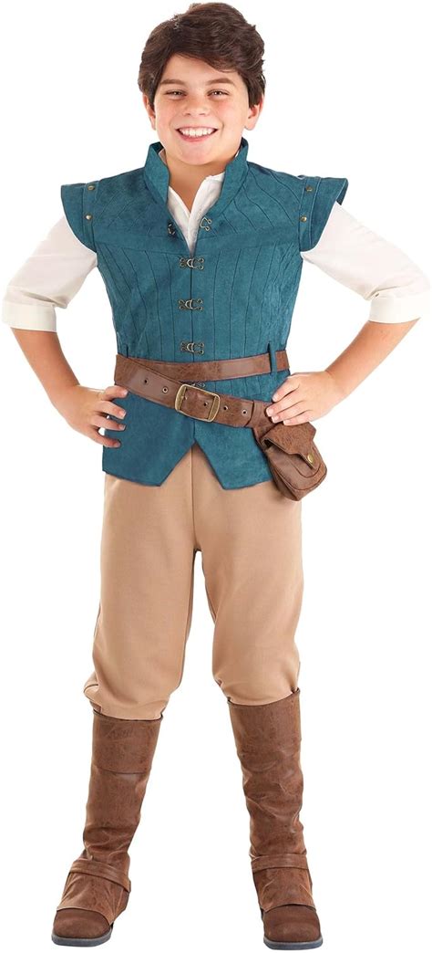 Amazon.com: Tangled Flynn Rider Kids Costume : Clothing, Shoes & Jewelry