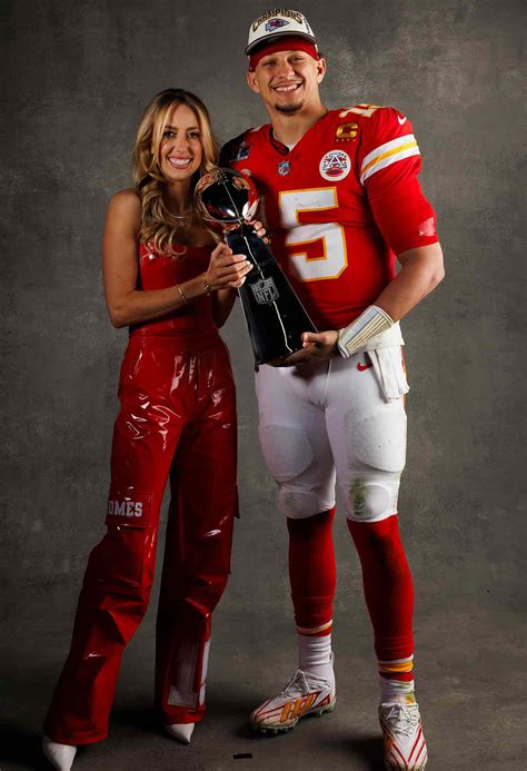 Brittany Mahomes, Patrick 2024 Super Bowl Victory Outfits