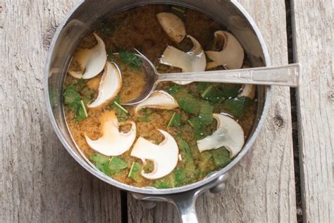 Matsutake Mushroom Miso Soup Recipe