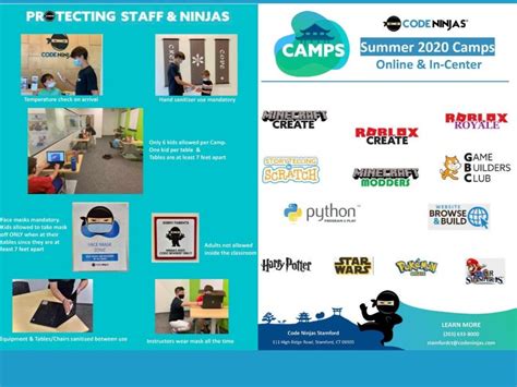 Aug 3 | Code Ninjas Summer Camps Filled with AWESOME CLASSES!! ⛩ | Stamford, CT Patch