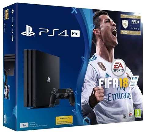 PlayStation FIFA 18 PS4 Pro 1 TB with FIFA 18 Ultimate Team Icons and ...