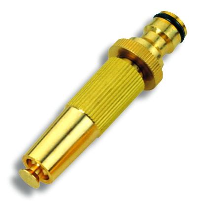 BRASS ADJUSTABLE HOSE NOZZLE | NOVASERVIS