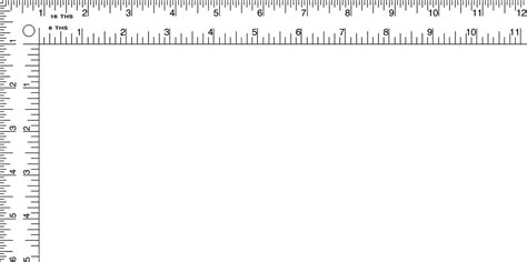 Printable Paper Ruler 12 Inches