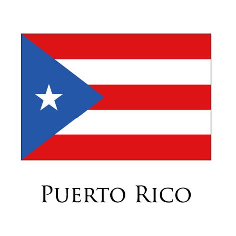 Puerto Rico flag logo decal supplier : The fans online shop