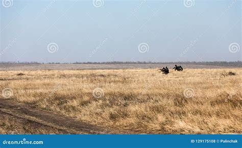 Combat Training of the Armed Forces of Ukraine Editorial Stock Photo - Image of carriers, fight ...