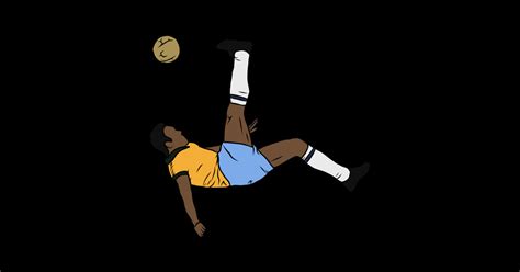 Pele Bicycle Kick - Pele - T-Shirt | TeePublic