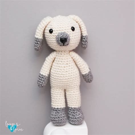 Puppy Amigurumi - Free Crochet Pattern Loops & Love Crochet