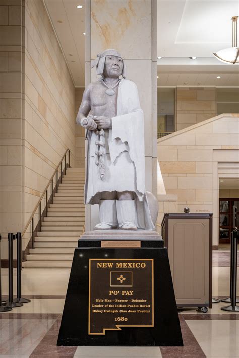 Po'pay Statue, U.S. Capitol for New Mexico | AOC