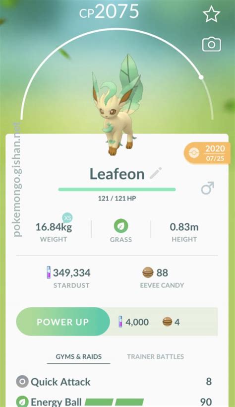 Leafeon - Pokemon Go