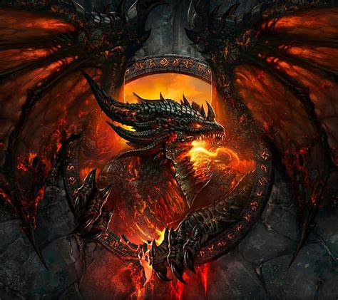 Fire Dragon iPhone - - - Tip, Black Fire Dragon HD wallpaper | Pxfuel