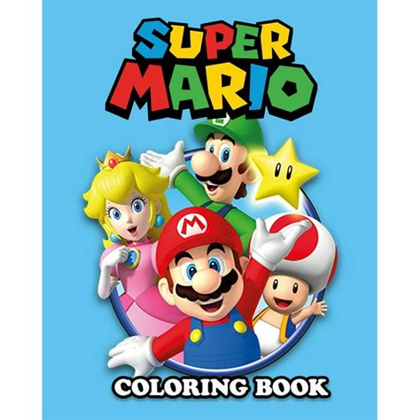 Mario Characters Coloring Pages