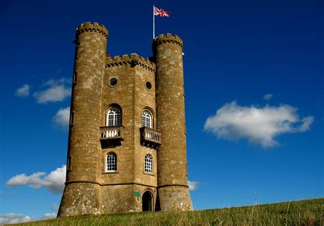 Download Man Made Broadway Tower, Worcestershire HD Wallpaper