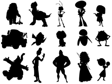 Silhouettes: Pixar Characters Quiz