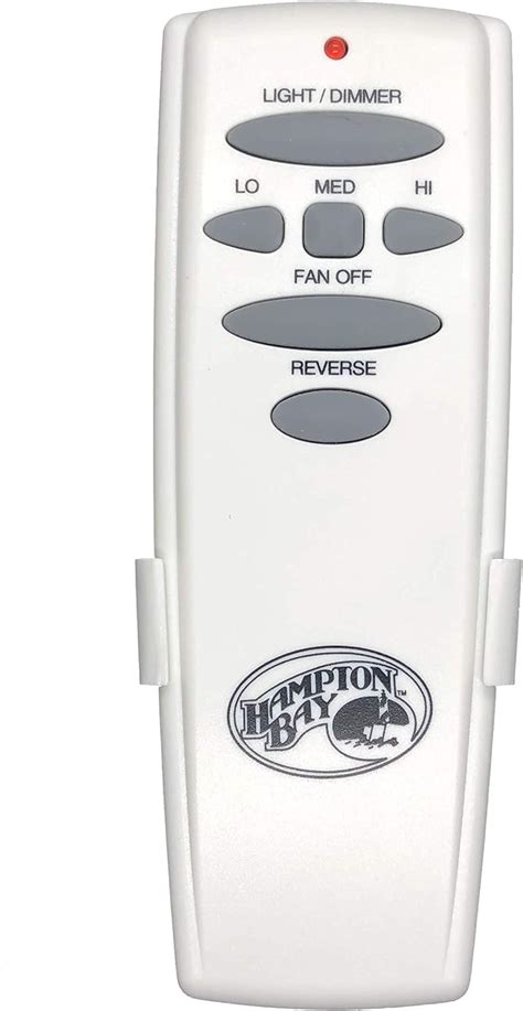 Hampton Bay Remote Control UC7078T with Reverse and Hampton Bay Logo ...