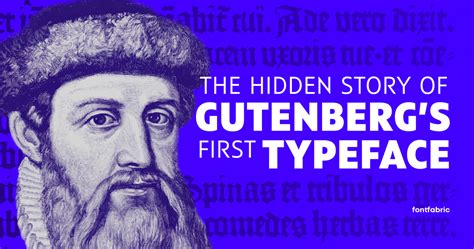 The Hidden Story of Gutenberg’s First Typeface and Bible Typography ...