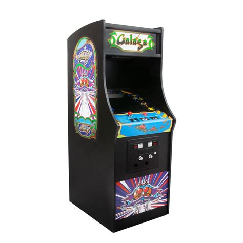 Official Galaga Quarter Size Arcade Cabinet - Crescent Geek