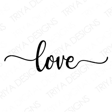 Love SVG Love Wedding SVG Cut Files Valentine's Day - Etsy Canada