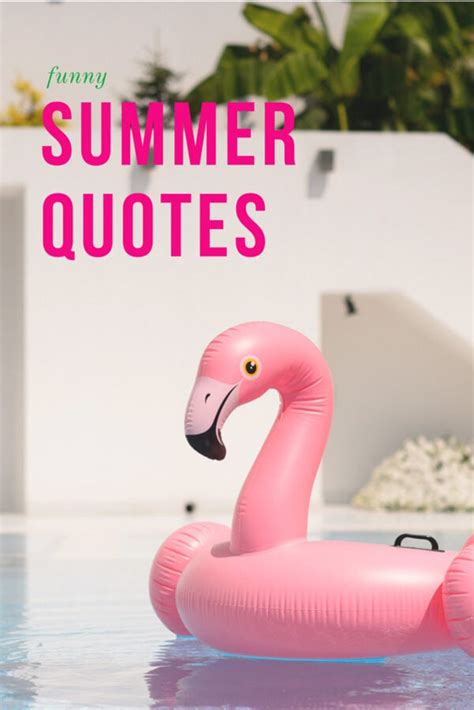 Funny Summer Quotes - Darling Quote