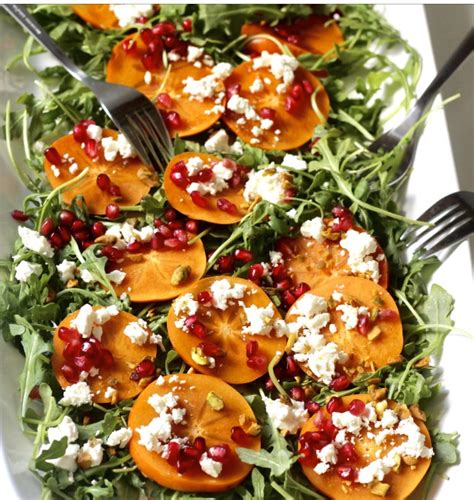 Persimmon Salad - The Mad Table