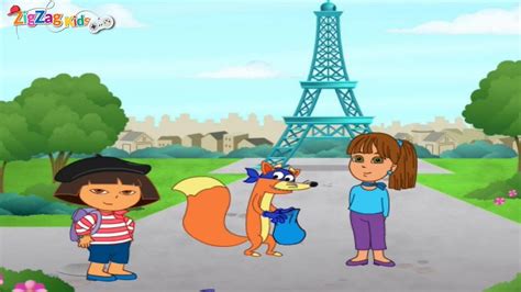 Dora Exploradora | World Adventure France | Episode 1 | Aventureira | ZigZag Kids HD - YouTube