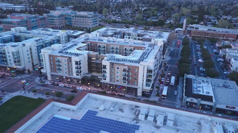 Downtown Sunnyvale by drone - YouTube