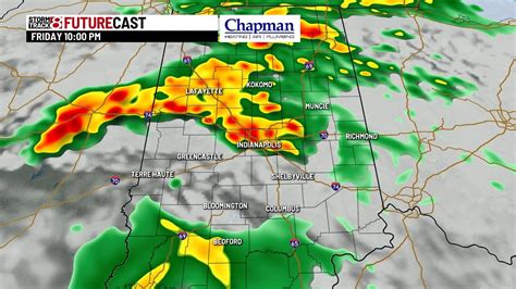 Friday evening forecast - WISH-TV | Indianapolis News | Indiana Weather ...