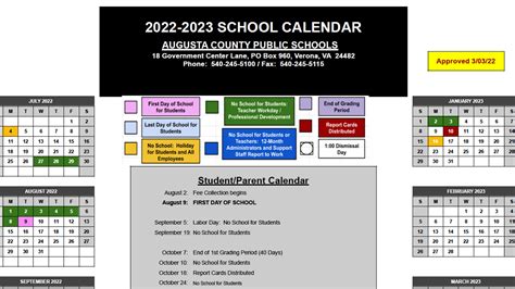 Augusta County approves school calendar for 2022-2023 academic year