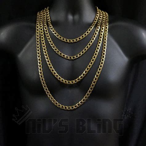 18K Gold Cuban Link Chain – Niv's Bling